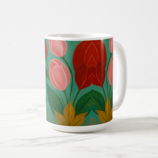Caneca de café latte コーヒーマグカップ (正面右)
