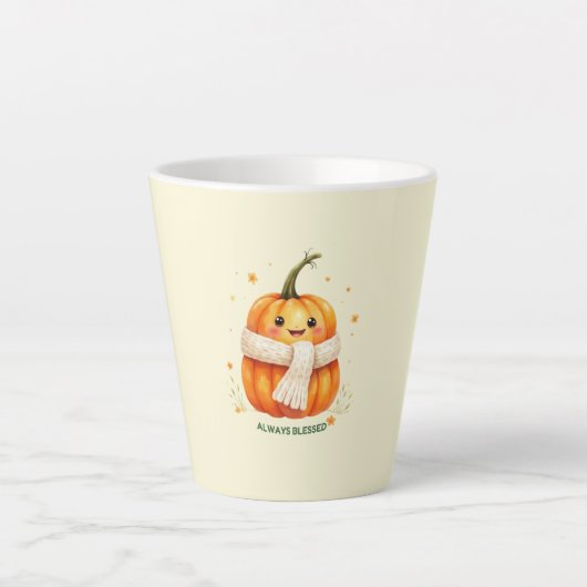 Caneca de Café Latte "Always Blessed" カフェラテマグ (正面)