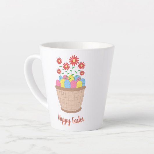 Caneca de café para a Páscoa (Happy Easter) カフェラテマグ (左アングル)