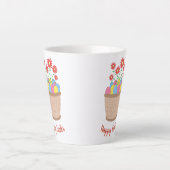 Caneca de café para a Páscoa (Happy Easter) カフェラテマグ (正面)