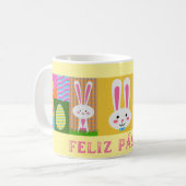 Caneca de café Páscoa 11 oz cerâmica W-PT ZLE コーヒーマグカップ (正面左)
