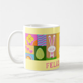 Caneca de café Páscoa 11 oz cerâmica W-PT ZLE  コーヒーマグカップ