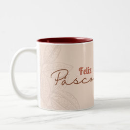 Caneca de café Páscoa 11 oz cerâmica W-PT ZLE  ツートーンマグカップ