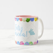 Caneca de café Páscoa 11 oz cerâmica W-PT ZLE ツートーンマグカップ (正面右)