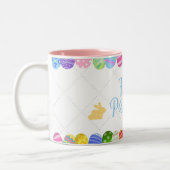 Caneca de café Páscoa 11 oz cerâmica W-PT ZLE ツートーンマグカップ (左)