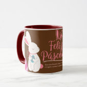 Caneca de café Páscoa 11 oz cerâmica W-PT ZLE  マグカップ (正面左)