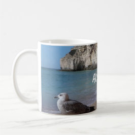 Caneca de café praia 11 oz cerâmica W-PT ZLE  コーヒーマグカップ