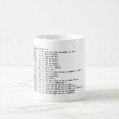 CANECA DE CAFE SQL SERVER日付形式MAG コーヒーマグカップ (中央)