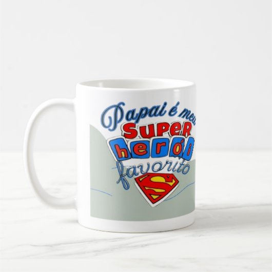 Caneca de cerâmica "Pais" コーヒーマグカップ (左)