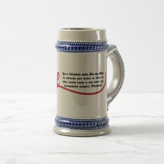 Caneca de cerveja ビールジョッキ (正面右)