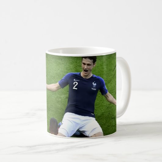 Caneca de Futebol 11 oz Cerâmica W-PT ZLE コーヒーマグカップ (正面右)