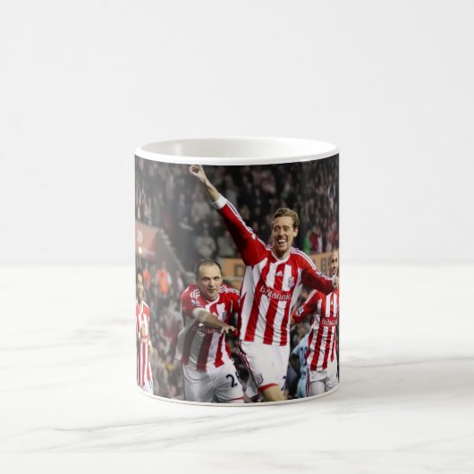 Caneca de Futebol 11 oz Cerâmica W-PT ZLE コーヒーマグカップ (中央)