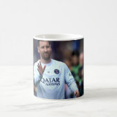 Caneca de Futebol 11 oz Cerâmica W-PT ZLE コーヒーマグカップ (中央)