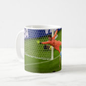 Caneca de Futebol 11 oz Cerâmica W-PT ZLE コーヒーマグカップ (正面左)