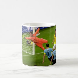 Caneca de Futebol 11 oz Cerâmica W-PT ZLE コーヒーマグカップ