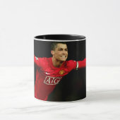 Caneca de Futebol 11 oz Cerâmica W-PT ZLE マグカップ (中央)