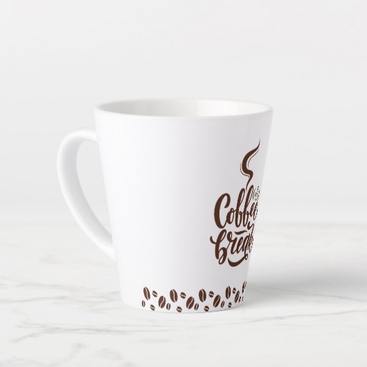 Caneca de latte Coffee break カフェラテマグ (左アングル)