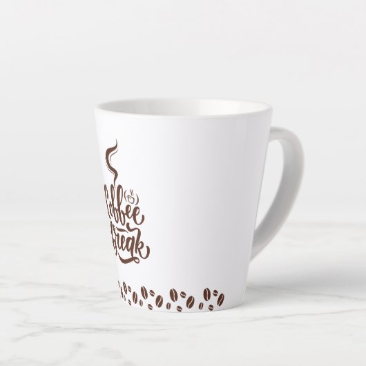 Caneca de latte Coffee break カフェラテマグ (右アングル)