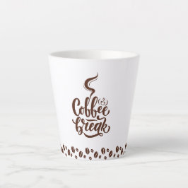 Caneca de latte Coffee break カフェラテマグ