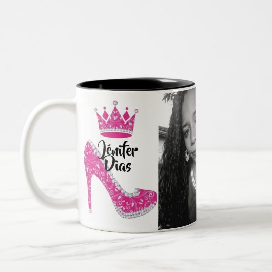 caneca Debutante Princesa ツートーンマグカップ (左)