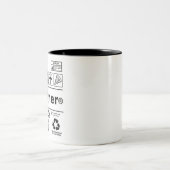 Caneca Designer ツートーンマグカップ (中央)