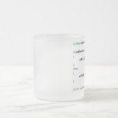 Caneca Developer フロストグラスマグカップ (中央)