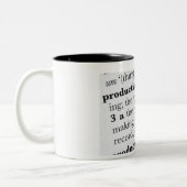 Caneca dicionario ツートーンマグカップ (左)