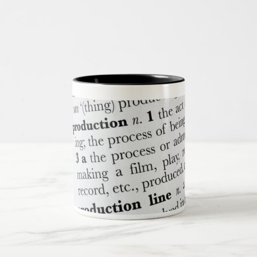 Caneca dicionario ツートーンマグカップ (中央)