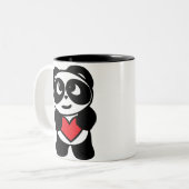 Caneca dois tons Panda ツートーンマグカップ (正面左)