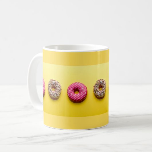 Caneca Donuts コーヒーマグカップ (正面左)