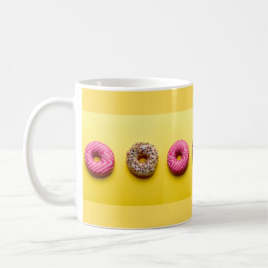 Caneca Donuts コーヒーマグカップ (左)