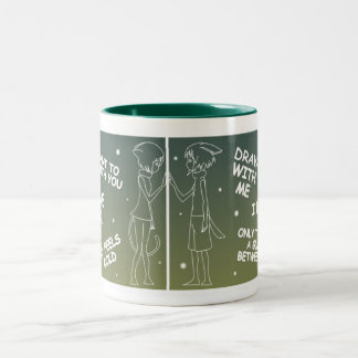 Caneca Draw With Me ツートーンマグカップ