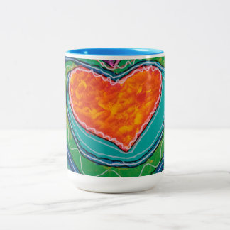 Caneca em dois tons, 444 ml ツートーンマグカップ