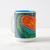 Caneca em dois tons, 444 ml ツートーンマグカップ (正面左)