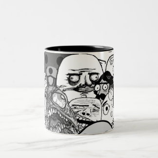 Caneca em dois tons -  All Memes ツートーンマグカップ