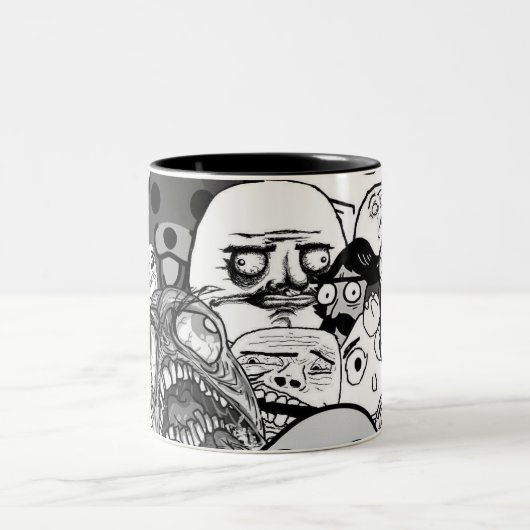 Caneca em dois tons - All Memes ツートーンマグカップ (中央)