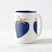CANECA EM DOIS TONS - DELICADEZA ABSTRATA ツートーンマグカップ (正面右)