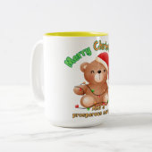  Caneca em dois tons-Natal ツートーンマグカップ (正面左)