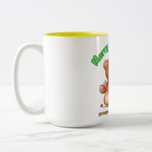  Caneca em dois tons-Natal ツートーンマグカップ (左)