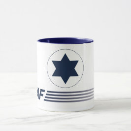Caneca emblema IAF - ISRAELI AIR FORCE - Israel マグカップ