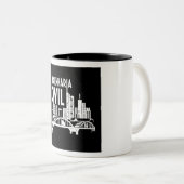 Caneca Engenharia Civil ツートーンマグカップ (正面右)