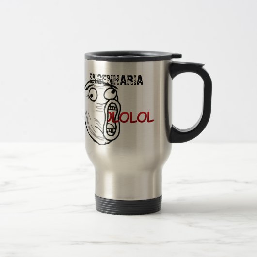 Caneca Engenharia Meme LOOOL トラベルマグ (右)