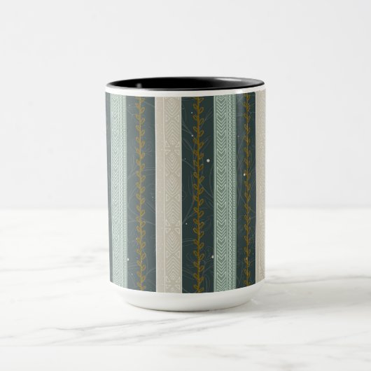 Caneca estampa boho マグカップ (中央)
