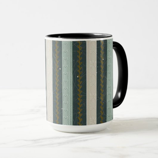 Caneca estampa boho マグカップ (正面右)