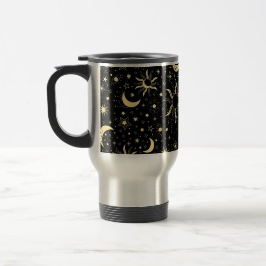 Caneca estampa celestial  トラベルマグ (左)