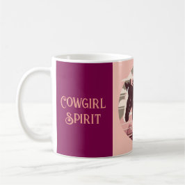 caneca estampada garota cowgirl  コーヒーマグカップ
