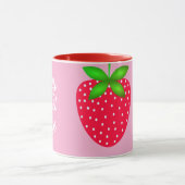 caneca estampada morango マグカップ (中央)