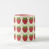 caneca estampada morango マグカップ (中央)