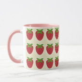 caneca estampada morango マグカップ (左)