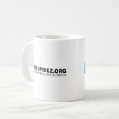 Caneca Estupidez.Org コーヒーマグカップ (正面左)